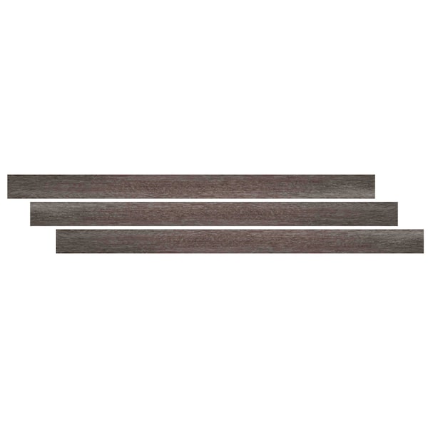 Ackland 0.26 in. T x 94 in. L x 1.77 in. W Eastern Ash Luxury Vinyl Flooring Trim End Cap AKVTVEAAS-EC - main